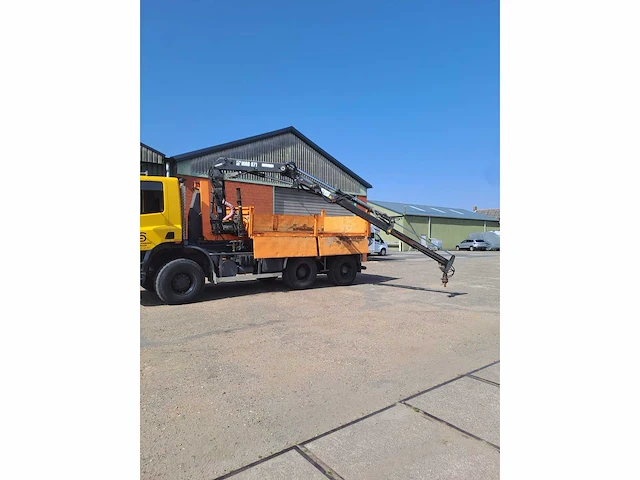 1998 hiab 071aw plateaucontainer met laadkraan - afbeelding 6 van  29