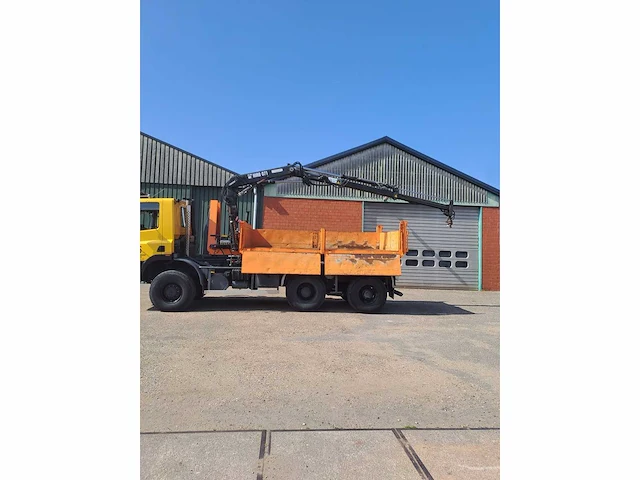 1998 hiab 071aw plateaucontainer met laadkraan - afbeelding 8 van  29