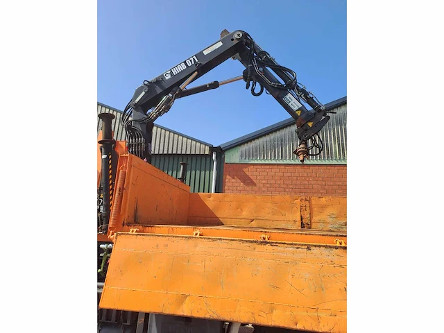 1998 hiab 071aw plateaucontainer met laadkraan - afbeelding 9 van  29