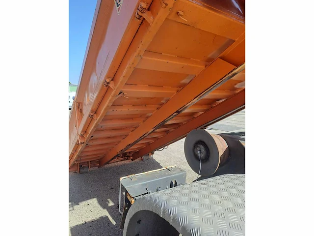 1998 hiab 071aw plateaucontainer met laadkraan - afbeelding 16 van  29