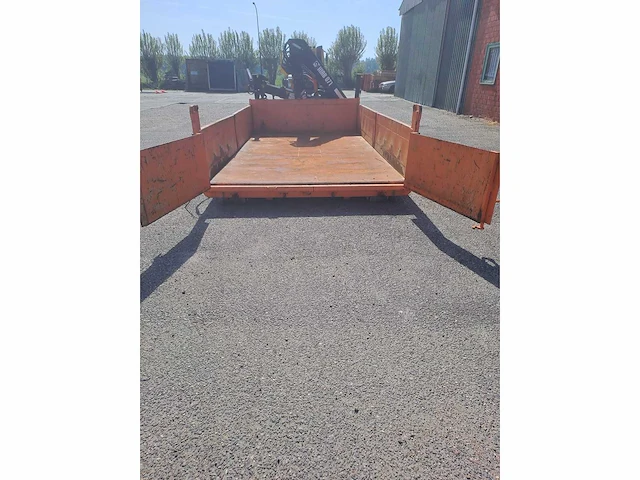 1998 hiab 071aw plateaucontainer met laadkraan - afbeelding 21 van  29