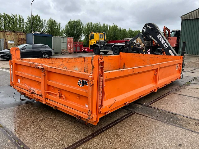 1998 hiab 071aw plateaucontainer met laadkraan - afbeelding 25 van  29