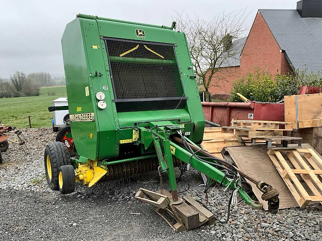 1998 john deere 580 balenpers - afbeelding 12 van  16