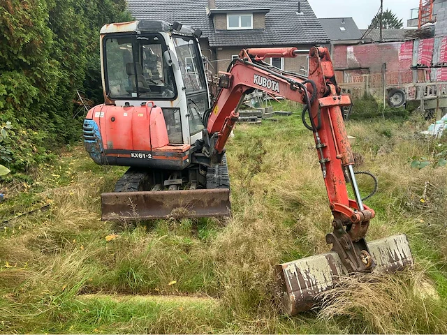 1998 kubota kx61-2 minigraafmachine - afbeelding 12 van  17