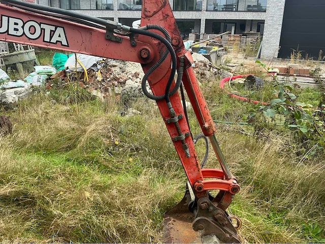 1998 kubota kx61-2 minigraafmachine - afbeelding 13 van  17