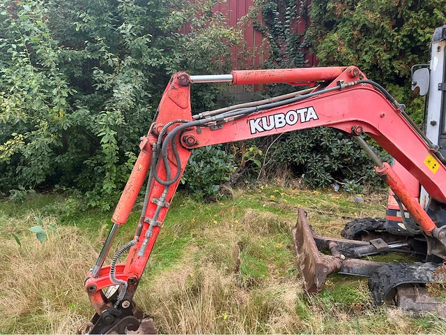 1998 kubota kx61-2 minigraafmachine - afbeelding 14 van  17