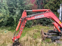 1998 kubota kx61-2 minigraafmachine - afbeelding 14 van  17