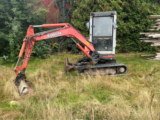 1998 kubota kx61-2 minigraafmachine - afbeelding 17 van  17