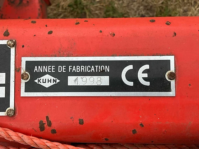 1998 kuhn ga 7301 hark - afbeelding 2 van  11