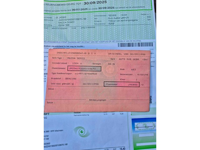 1998 mazda demio - afbeelding 4 van  19