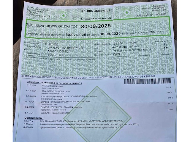 1998 mazda demio - afbeelding 6 van  19