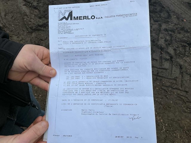 1998 merlo roto 30.16 verreiker - afbeelding 20 van  28