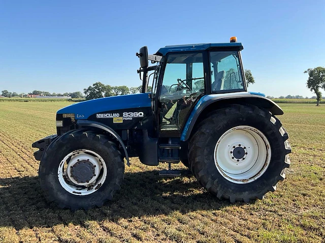 1998 new holland 8360 dt vierwielaangedreven landbouwtractor - afbeelding 12 van  30