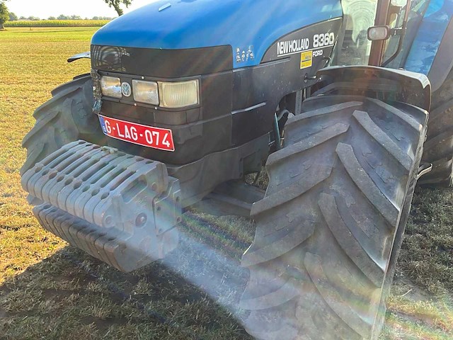 1998 new holland 8360 dt vierwielaangedreven landbouwtractor - afbeelding 2 van  30
