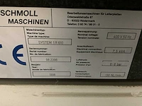 1998 schmoll machinen system 1 r 610 twin automatische boormachine singel spindel - afbeelding 8 van  8