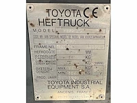 1998 toyota fbmf25 vorkheftruck - afbeelding 7 van  16