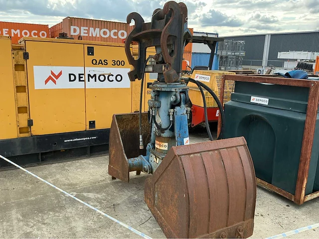 1998 verachtert can-40 / sh-25-dh tweeschalengrijper met hydraulische draaiknop - afbeelding 7 van  11