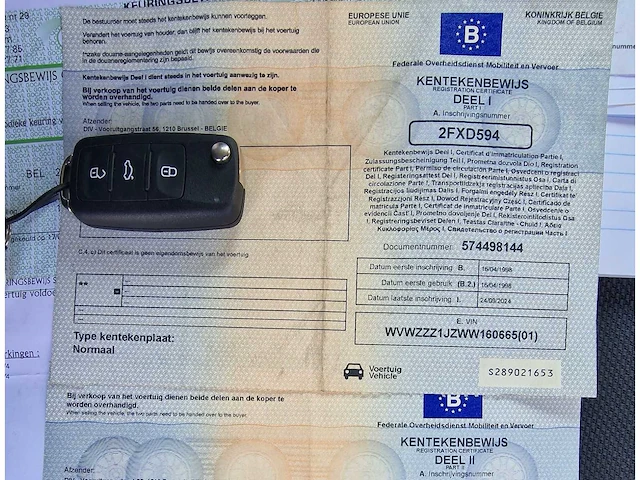 1998 volkswagen golf 4 - afbeelding 19 van  42
