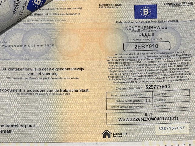 1998 volkswagen polo 6n personenauto - afbeelding 17 van  29