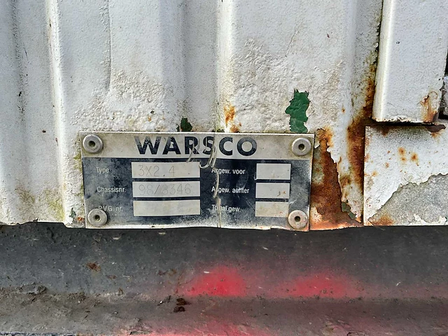 1998 warsco 3x2.4 - sanitairunit - afbeelding 6 van  20