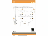 1999 arcomet a42 torenkraan - afbeelding 9 van  17