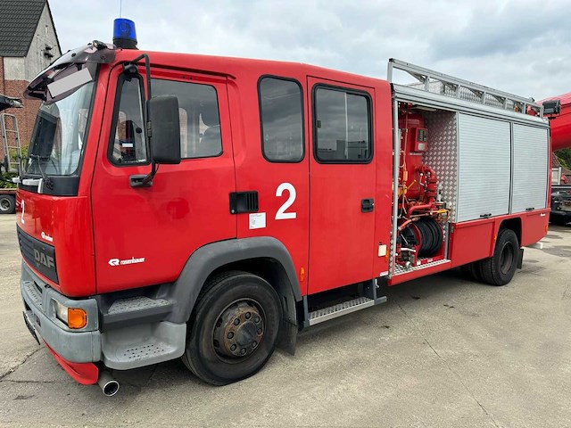 1999 daf ae55ce brandweerwagen - rosenbauer monnex poederblusinstallatie - afbeelding 1 van  35