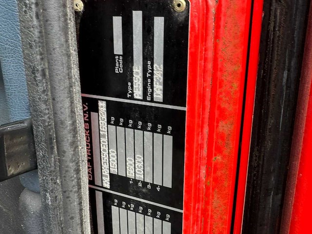 1999 daf ae55ce brandweerwagen - rosenbauer monnex poederblusinstallatie - afbeelding 22 van  35