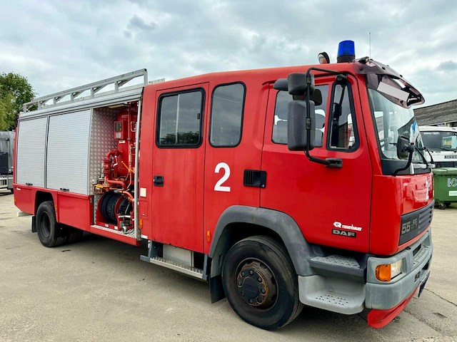1999 daf ae55ce brandweerwagen - rosenbauer monnex poederblusinstallatie - afbeelding 12 van  35