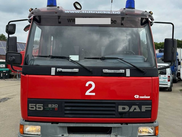 1999 daf ae55ce brandweerwagen - rosenbauer monnex poederblusinstallatie - afbeelding 31 van  35