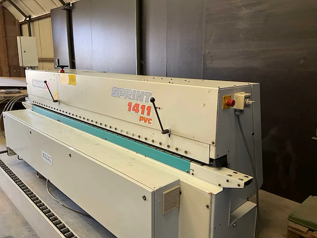1999 holzher sprint 1411 pvc kantenlijmmachines - afbeelding 12 van  18