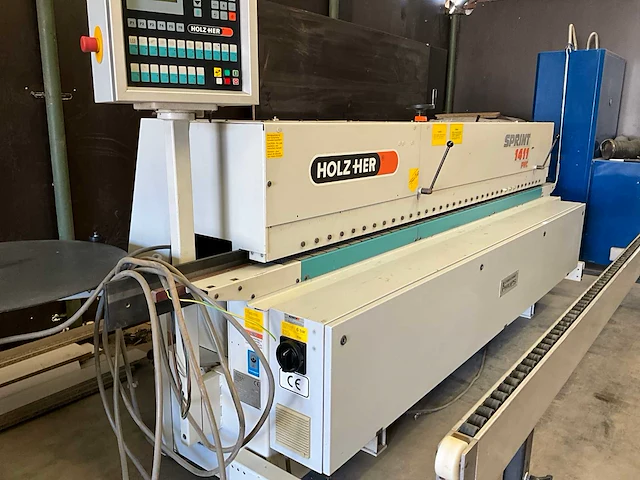 1999 holzher sprint 1411 pvc kantenlijmmachines - afbeelding 13 van  18