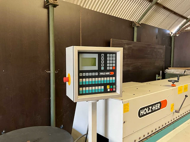 1999 holzher sprint 1411 pvc kantenlijmmachines - afbeelding 15 van  18