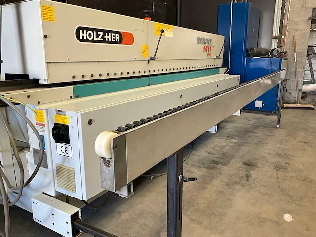 1999 holzher sprint 1411 pvc kantenlijmmachines - afbeelding 17 van  18