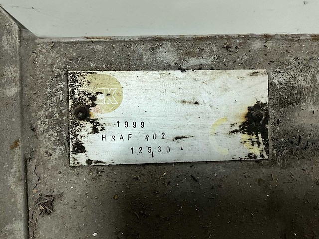 1999 hsaf 402 zaagsel zuigsysteem - afbeelding 6 van  23
