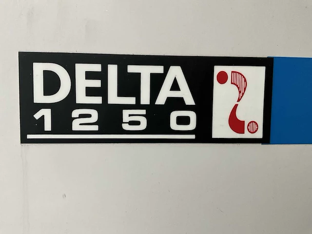 1999 lvd delta 1250 tk ponsmachine - afbeelding 24 van  24