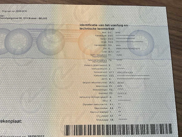 1999 man vrachtwagen trekker - afbeelding 29 van  41