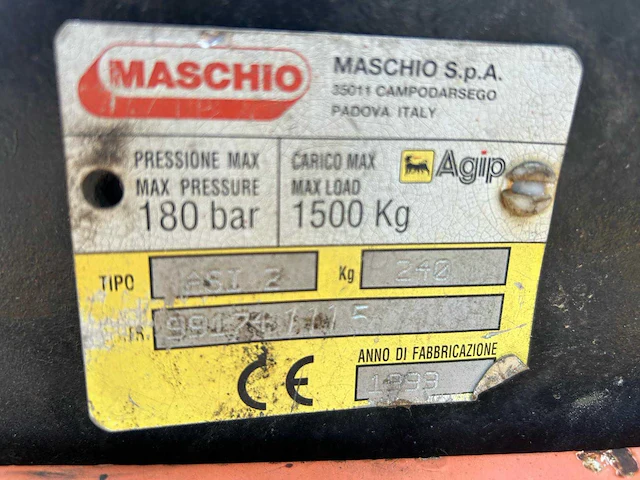 1999 maschio domination 3m rotorkopeg - afbeelding 8 van  8