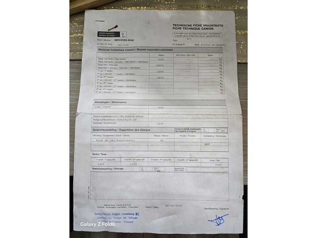 1999 mercedes-benz atego depannagewagen / autotransporter - afbeelding 5 van  16