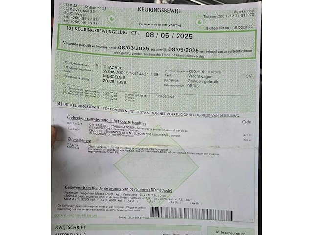 1999 mercedes-benz atego depannagewagen / autotransporter - afbeelding 8 van  16