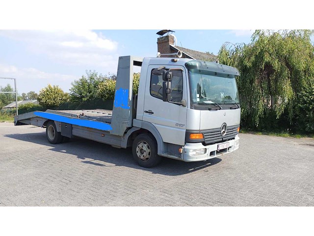 1999 mercedes-benz atego depannagewagen / autotransporter - afbeelding 9 van  16