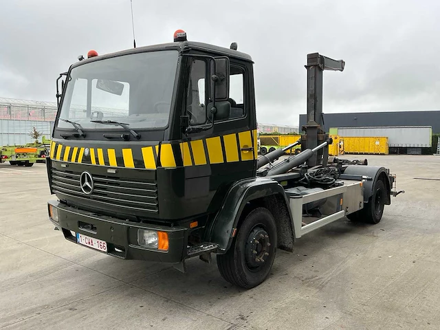 1999 mercedes-benz e 1514 container haakwagen - afbeelding 1 van  49