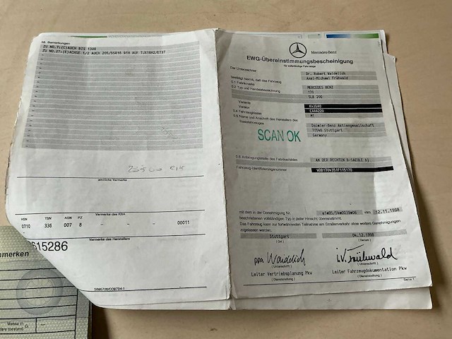 1999 mercedes-benz slk200 cabrio personenauto - afbeelding 15 van  24