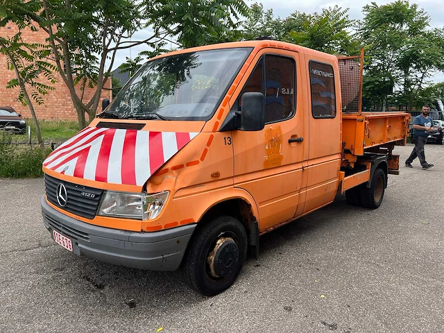 1999 mercedes-benz sprinter 412 kipper - afbeelding 54 van  56