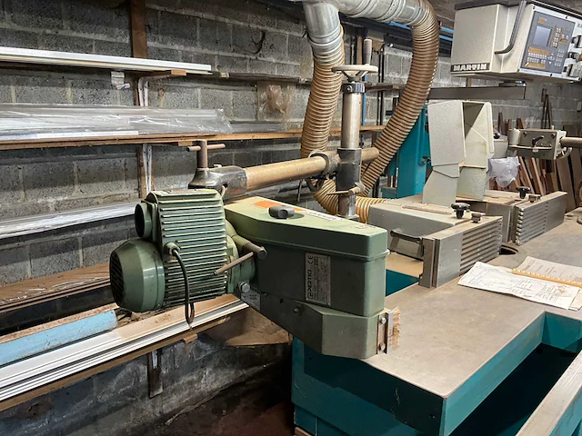 1999 otto martin maschinenbau gmbh&co t 26 - raamproductiemachine (hout) - afbeelding 8 van  32
