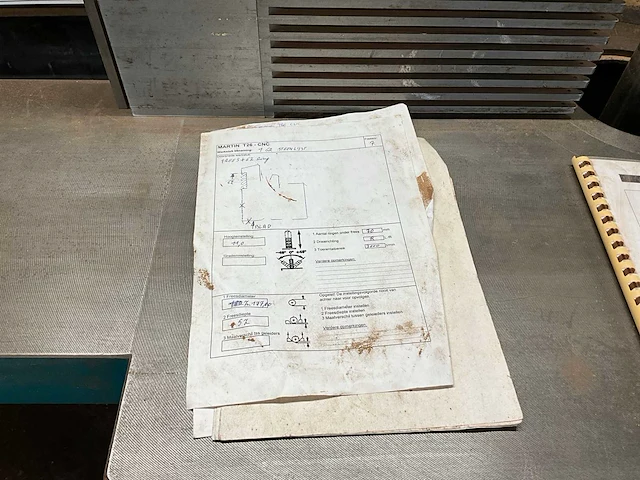 1999 otto martin maschinenbau gmbh&co t 26 - raamproductiemachine (hout) - afbeelding 18 van  32