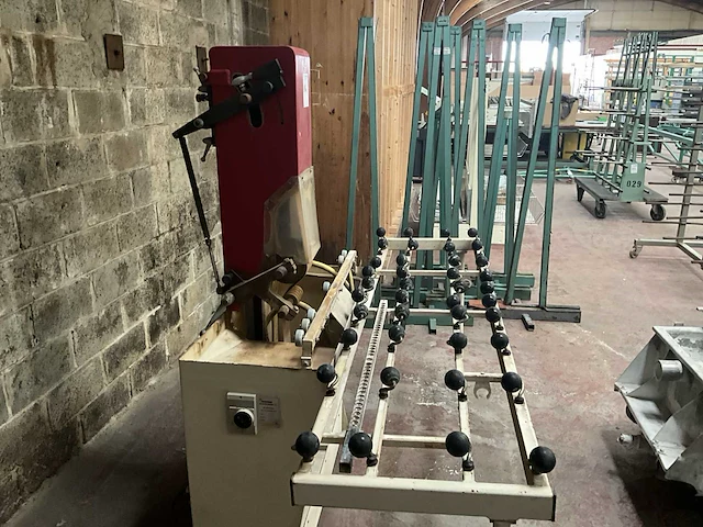 1999 pieterman glas techniek 1089 band glasslijpmachine - afbeelding 3 van  4