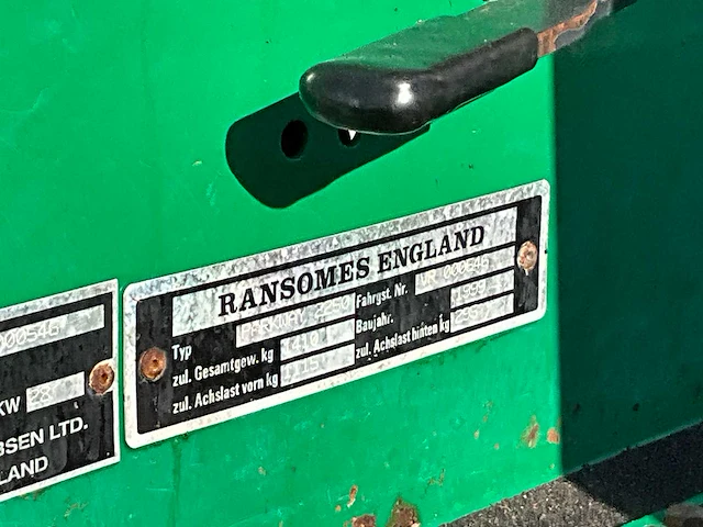 1999 ransomes parkway 2250 maaimachines - afbeelding 13 van  23