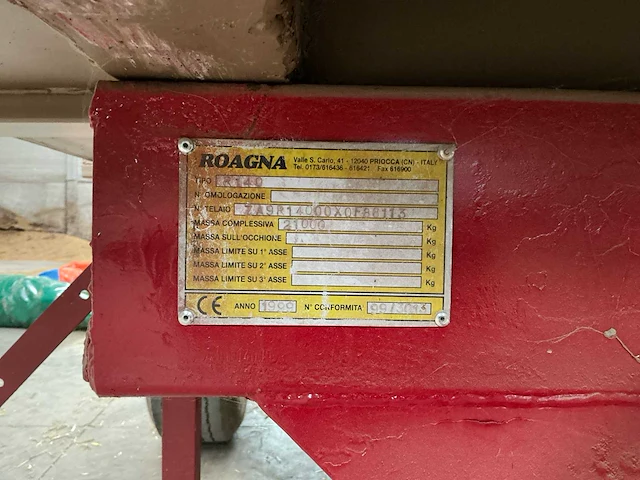 1999 roagna r140 kipper - afbeelding 27 van  27