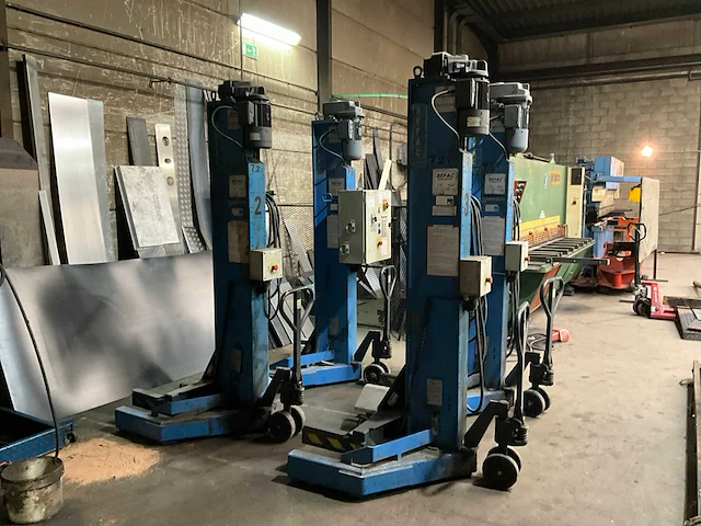 1999 sefac industries 1200m72 mobiele hefbrug (4x) - afbeelding 12 van  20