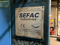 1999 sefac industries 1200m72 mobiele hefbrug (4x) - afbeelding 19 van  20